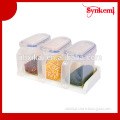Combination plastic seasoning box